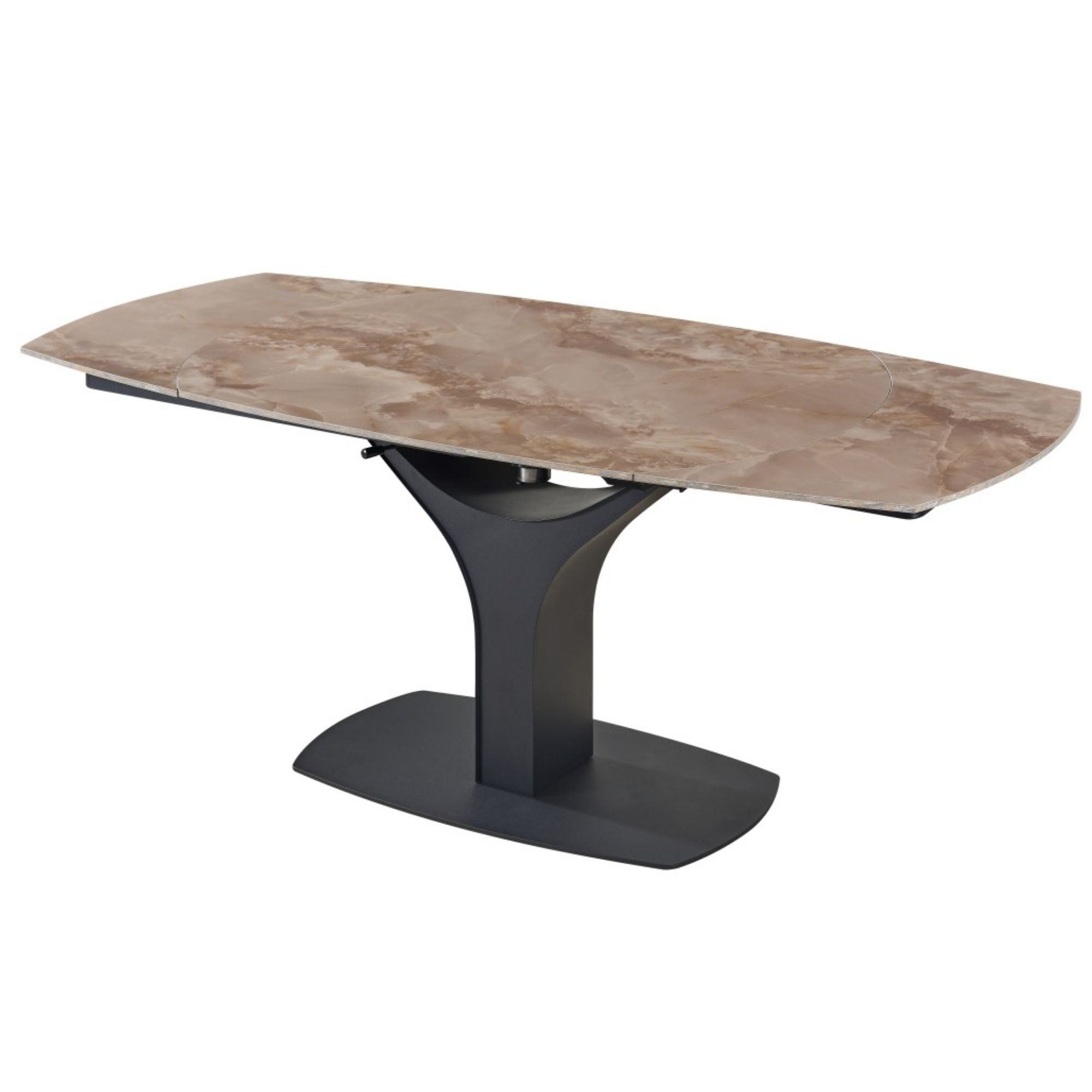 Imani Sintered Stone Top EXT. Dining Table in Agate Grown | CastleUp Experience Centre Online Furniture