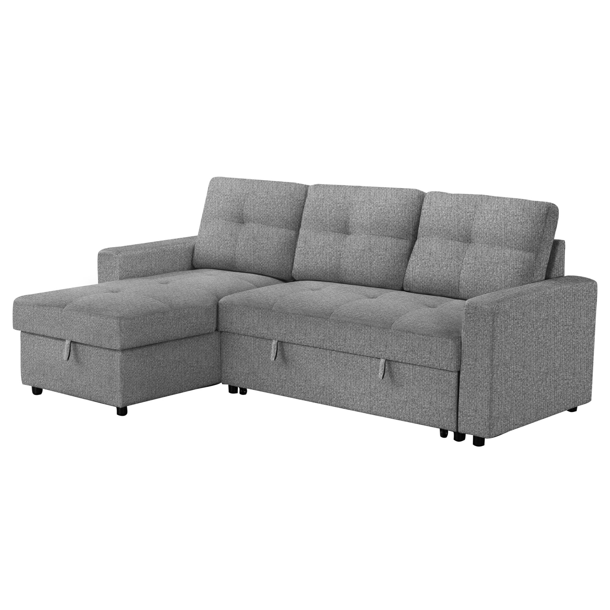 Sofa Sleeper with Reversable Storage Lounger Light Grey | CastleUp Experience Centre Online Furniture