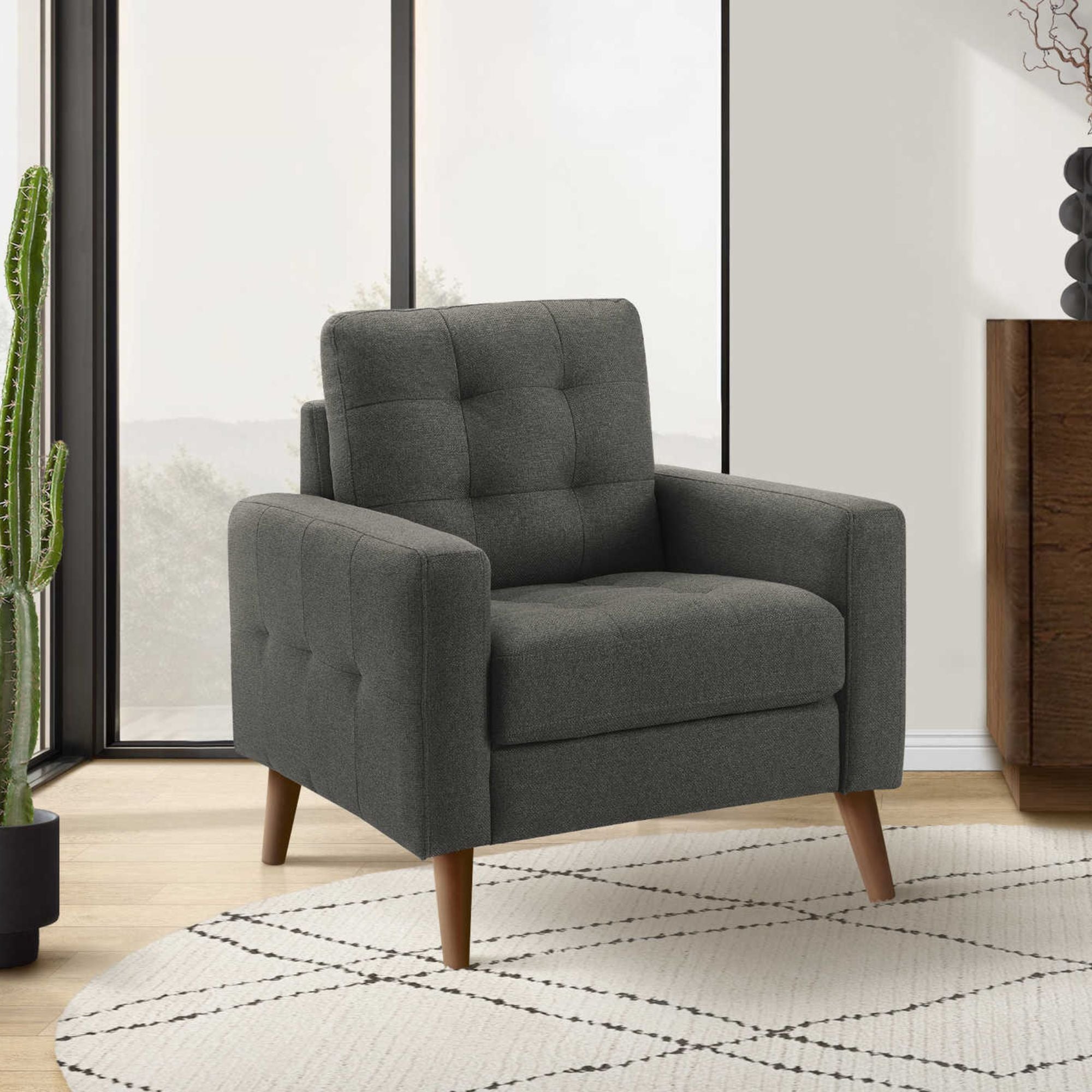 Monroe Sofa Set Dark Grey | CastleUp Experience Centre Online Furniture
