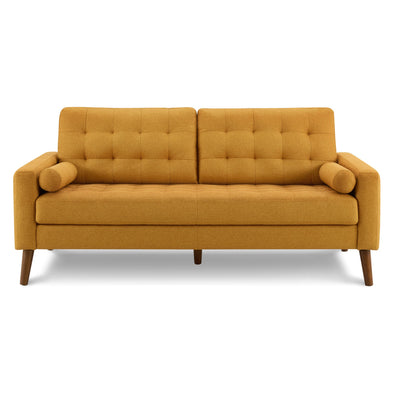 Monroe 75 inch Sofa Orange | CastleUp Experience Centre Online Furniture