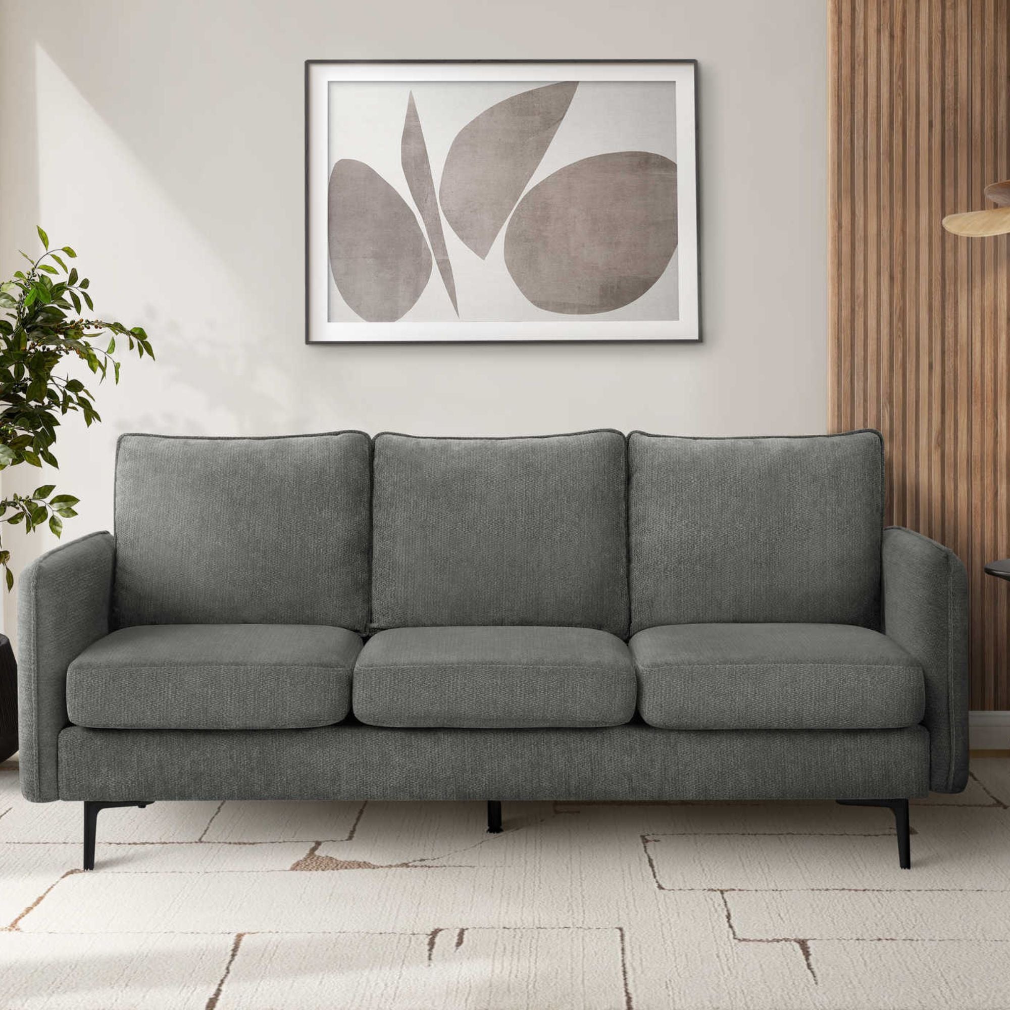 Everett Sofa Set Dark Grey | CastleUp Experience Centre Online Furniture