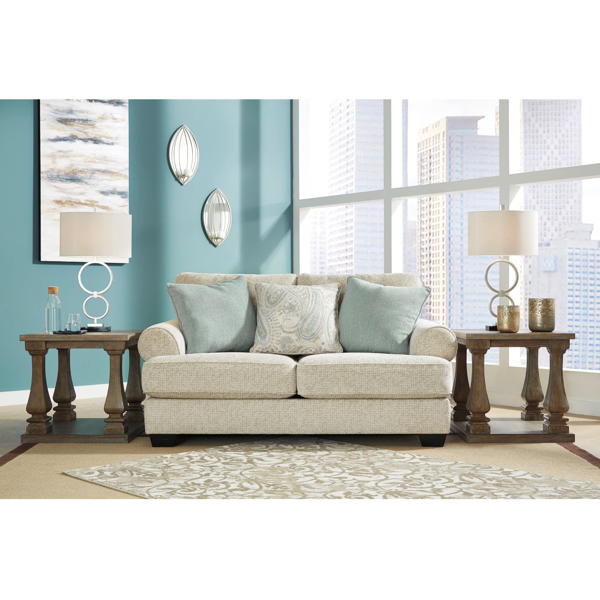 Monaghan Loveseat in Sandstone