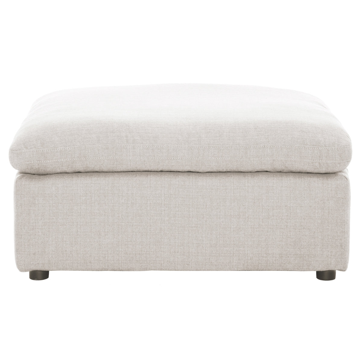 MAZ Howerton Collection 5-piece modular sectional sofa with matching ottoman, shown from the front on a plain background.