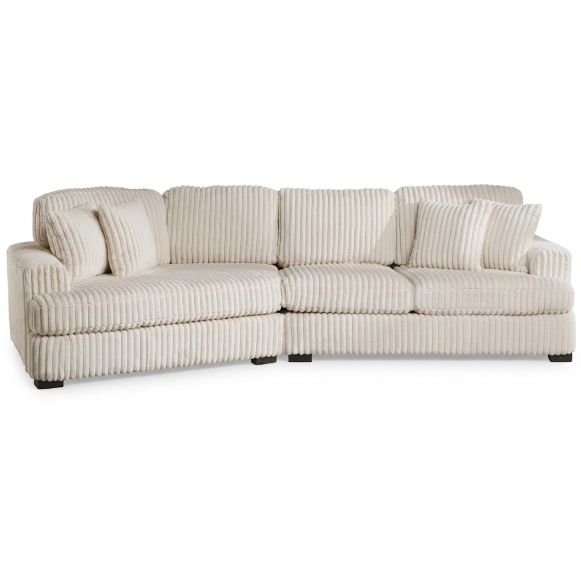 Warwick 2-Piece Sectional with Left Cuddler Beige | CastleUp Experience Centre Online Furniture