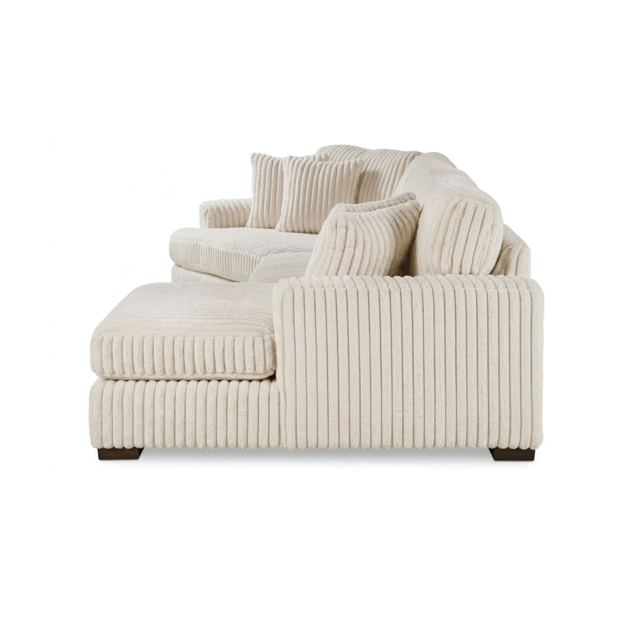 Warwick 2-Piece Sectional with Left Cuddler Beige | CastleUp Experience Centre Online Furniture