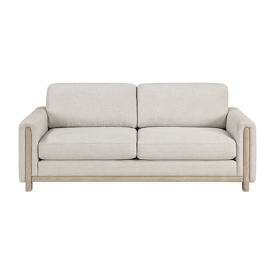 MAZ Echo Collection beige sofa set with plush cushions and modern design, perfect for living room comfort and style.