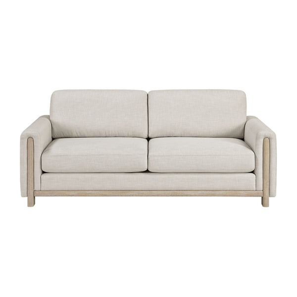 MAZ Echo Collection beige sofa set with plush cushions and modern design, perfect for living room comfort and style.