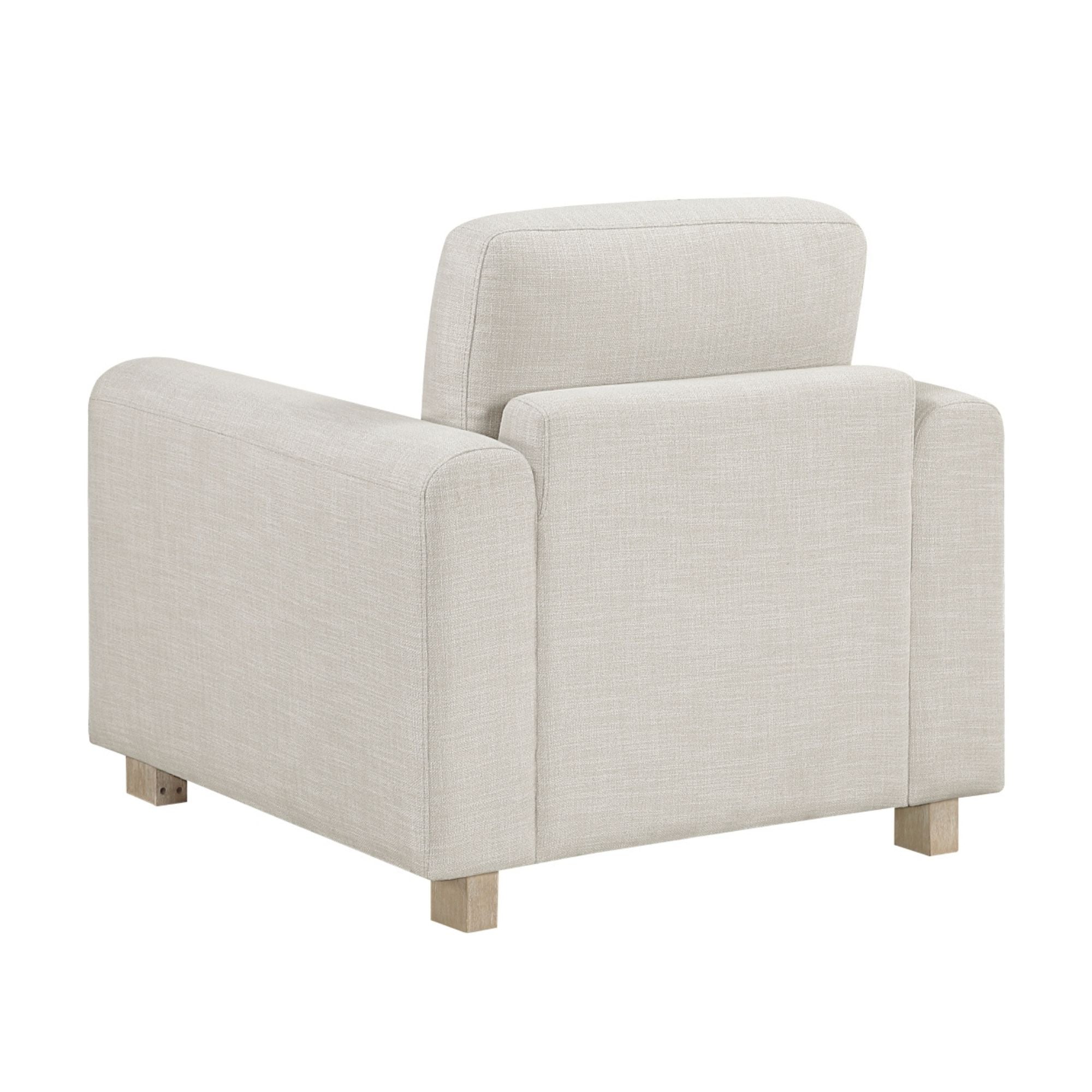 Beige Echo Collection sofa set by MAZ, featuring plush cushions and modern design for comfortable living room seating.