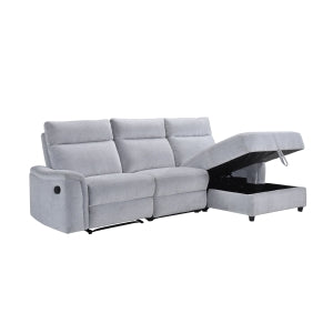 Skava Collection Sectional Sleeper in Grey | CastleUp Experience Centre Online Furniture