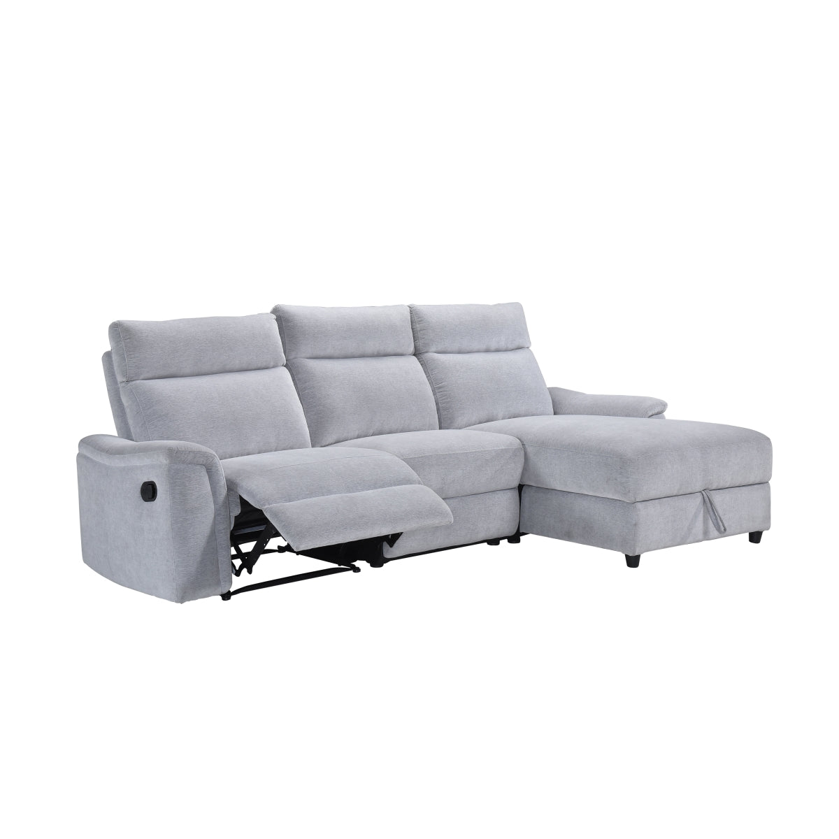 Skava Collection Sectional Sleeper in Grey | CastleUp Experience Centre Online Furniture