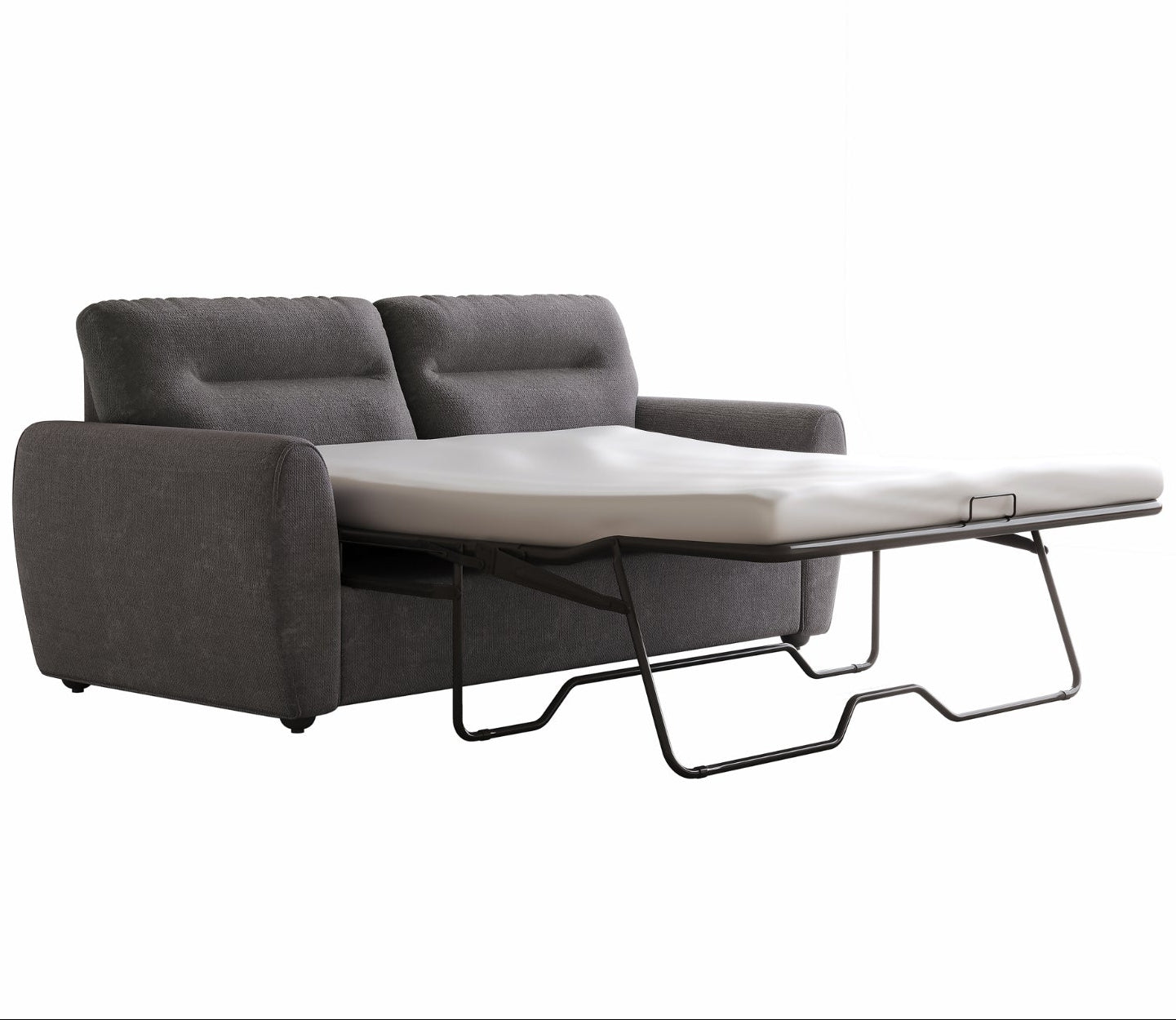 Vynn Collection Sofa Sleeper with Foam Mattress in Grey | CastleUp Experience Centre Online Furniture