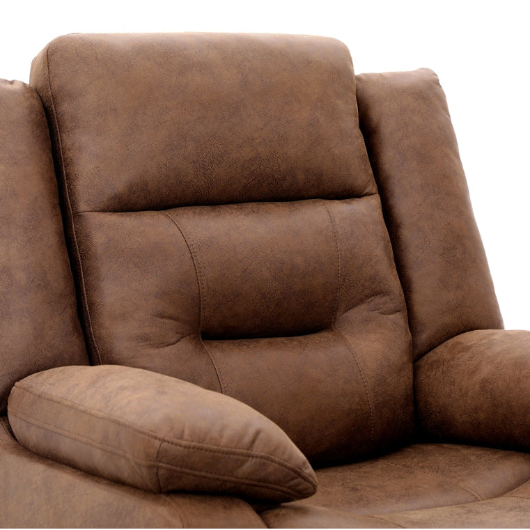Pike Collection Power Lift Chair in Brown | CastleUp Experience Centre Online Furniture
