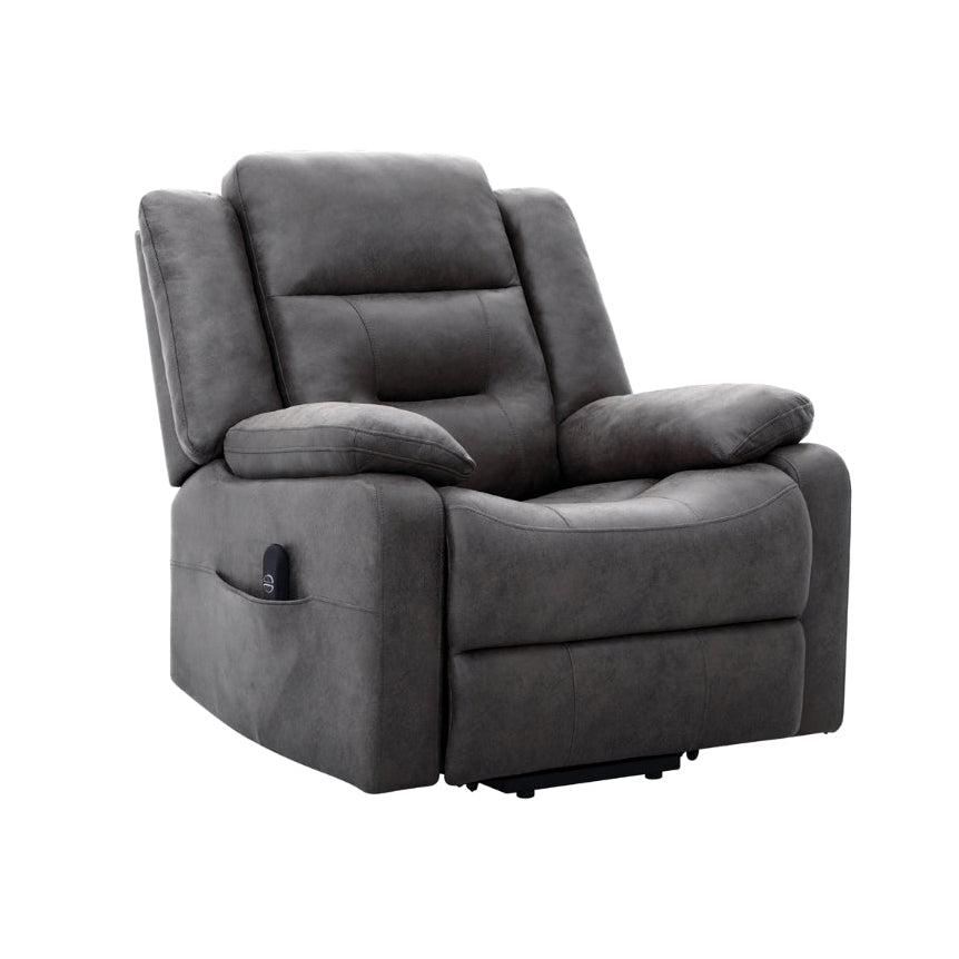 Pike Collection Power Lift Chair in Grey | CastleUp Experience Centre Online Furniture