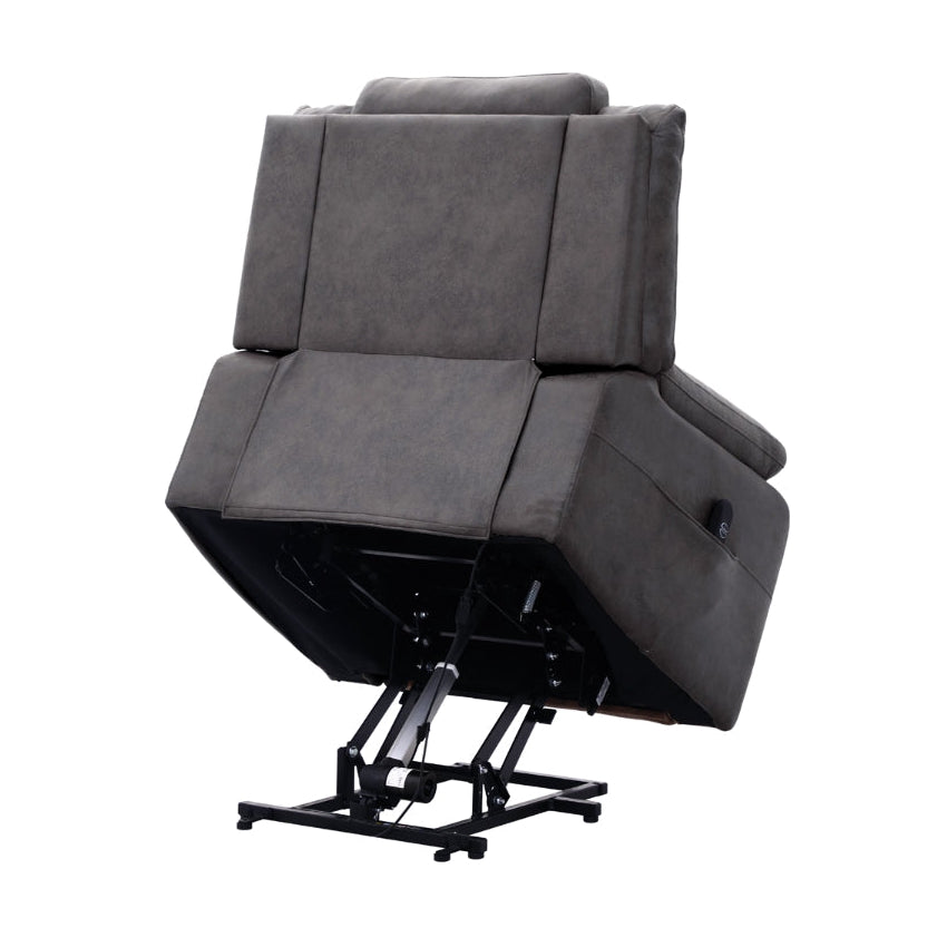 Pike Collection Power Lift Chair in Grey | CastleUp Experience Centre Online Furniture
