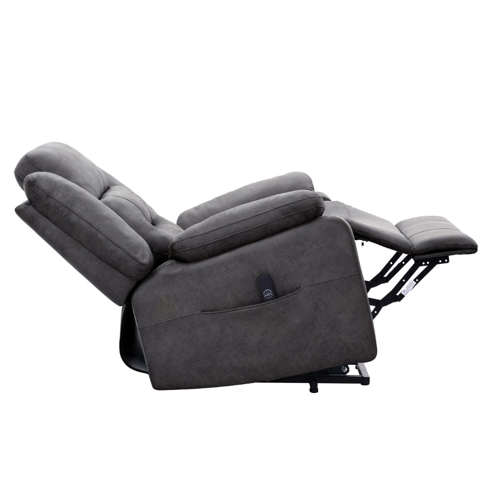 Pike Collection Power Lift Chair in Grey | CastleUp Experience Centre Online Furniture
