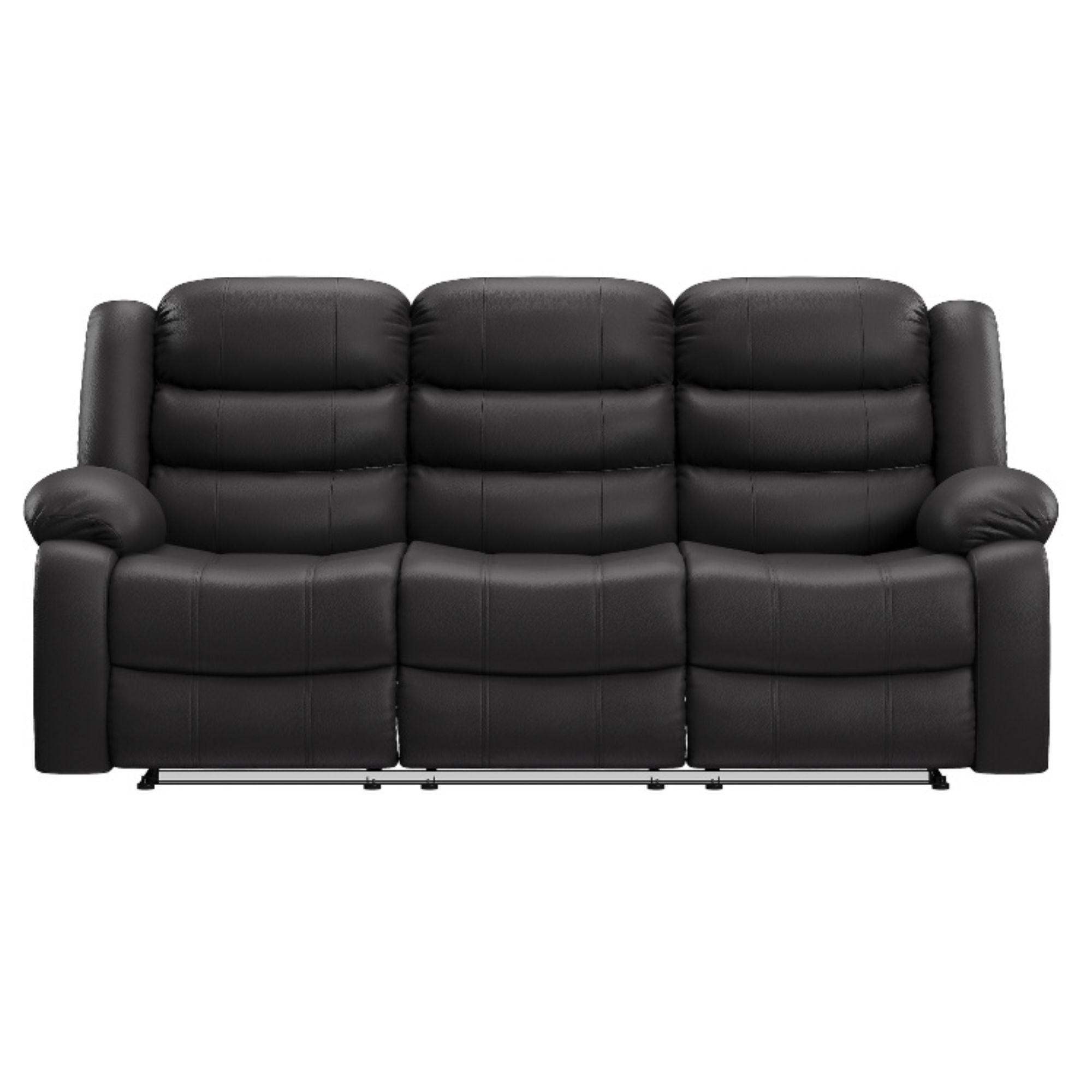 DeWolffe 2-Piece Reclining Set in Black | CastleUp Experience Centre Online Furniture