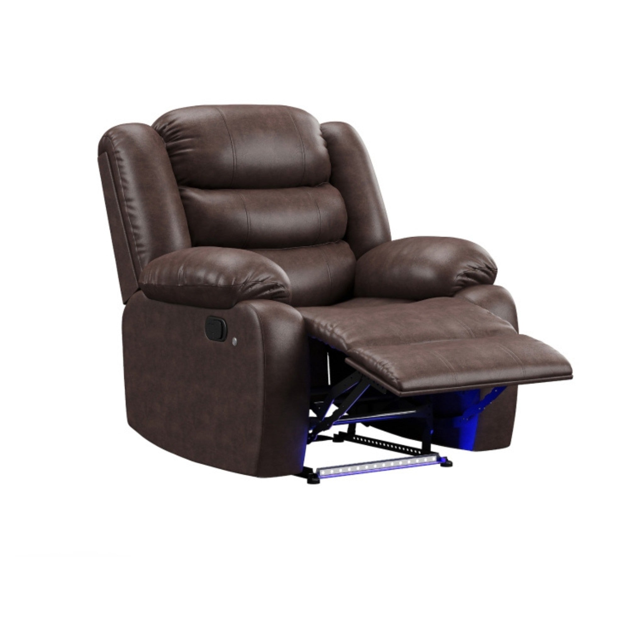 DeWolffe Reclining Set in Brown | CastleUp Experience Centre Online Furniture