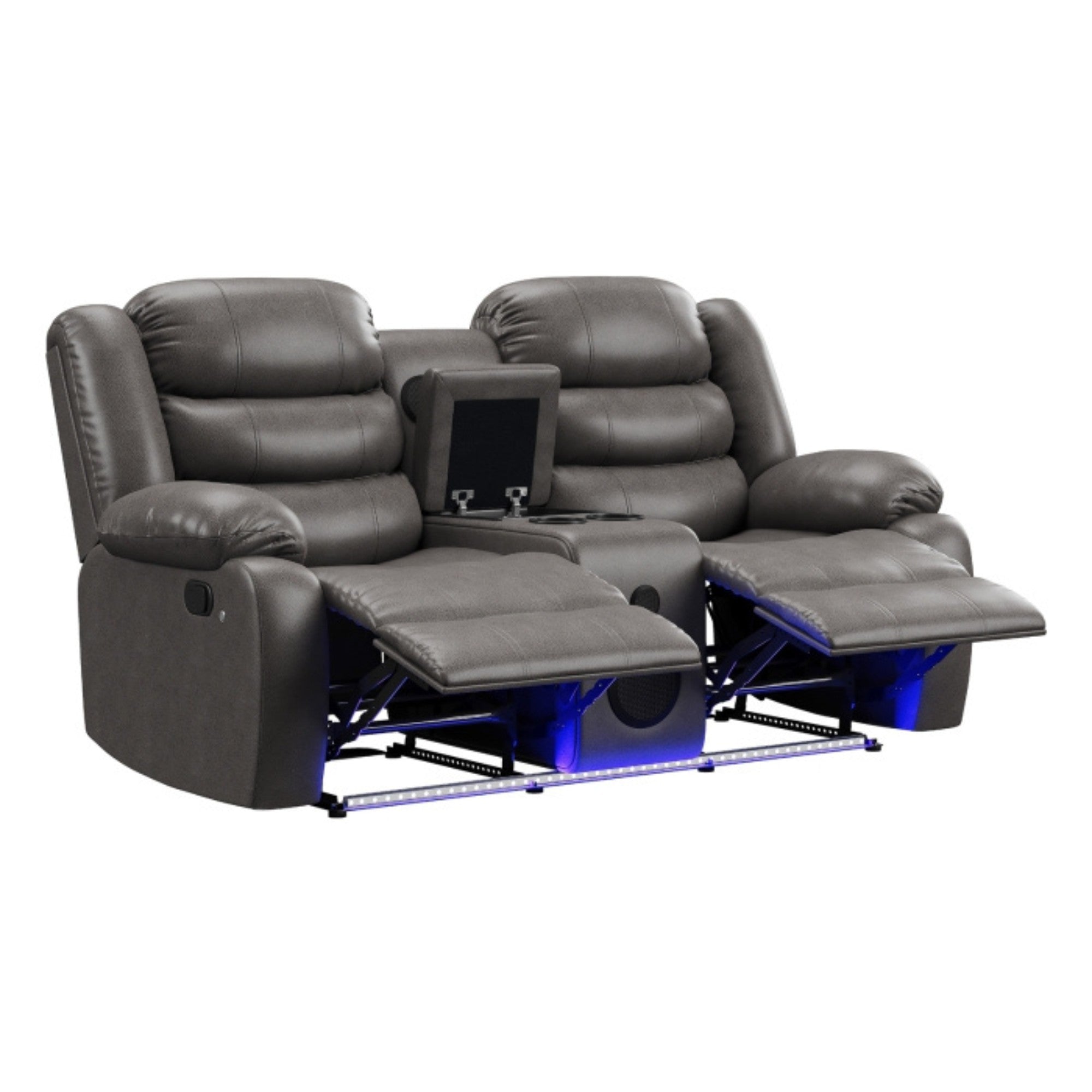 DeWolffe Reclining Set in Grey | CastleUp Experience Centre Online Furniture
