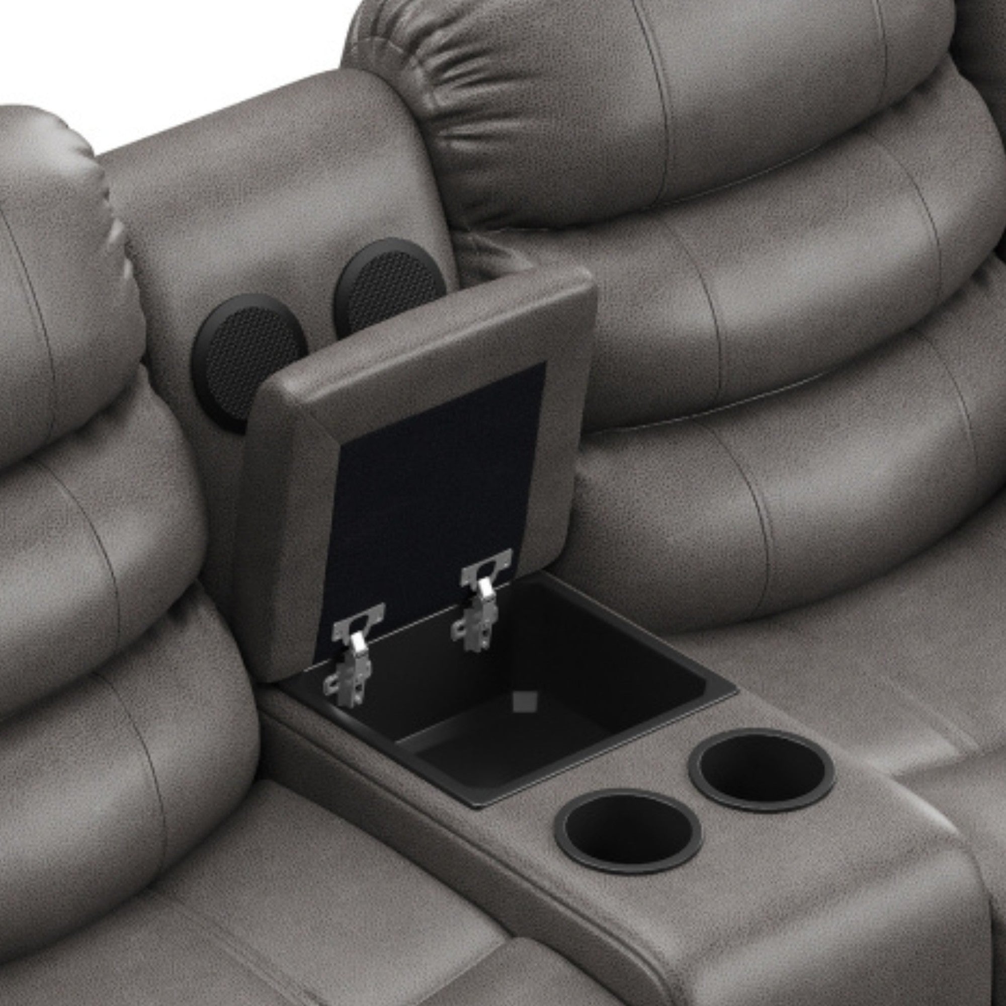 DeWolffe Reclining Set in Grey | CastleUp Experience Centre Online Furniture