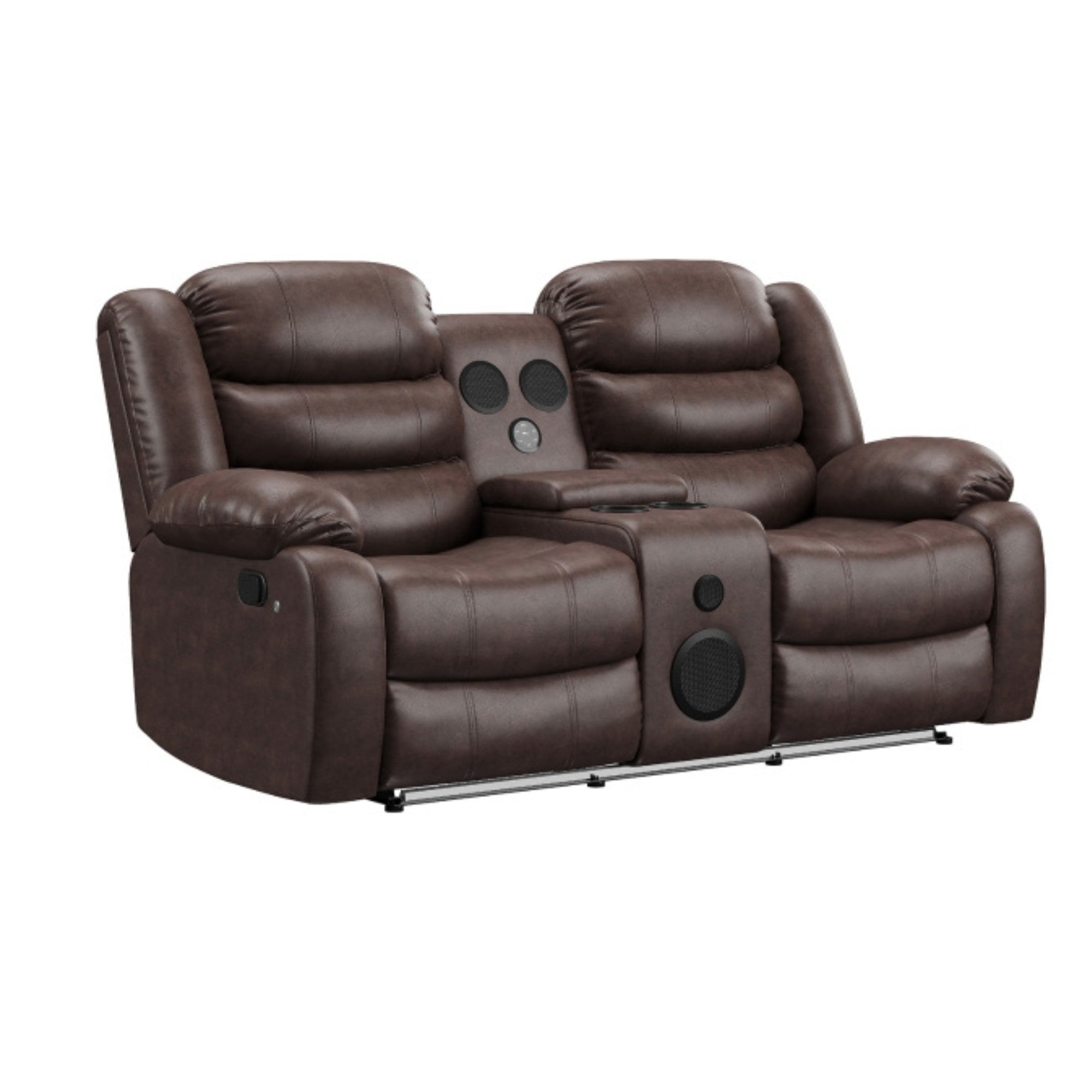 DeWolffe Reclining Set in Brown | CastleUp Experience Centre Online Furniture