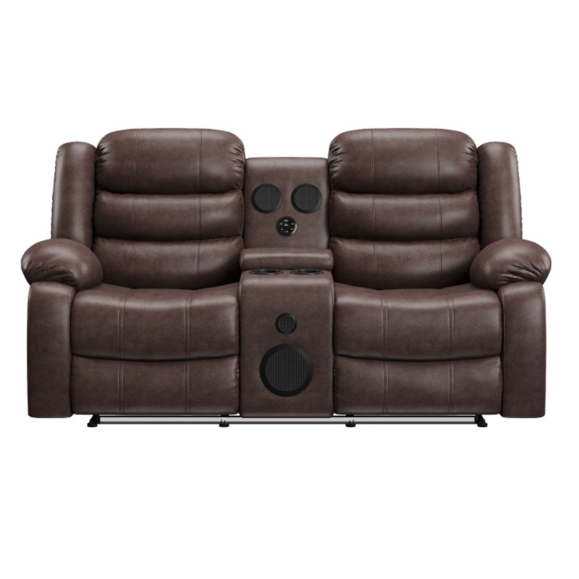 DeWolffe Reclining Set in Brown | CastleUp Experience Centre Online Furniture