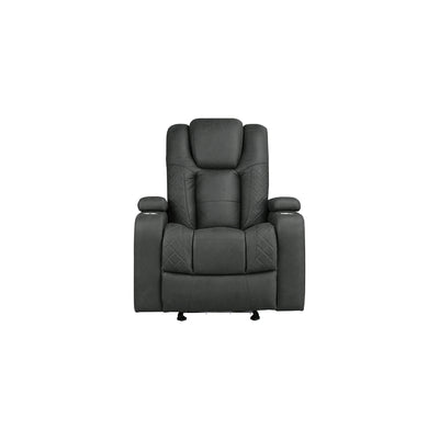 Tabor II Collection Power Glider Reclining Chair in Charcoal | CastleUp Experience Centre Online Furniture