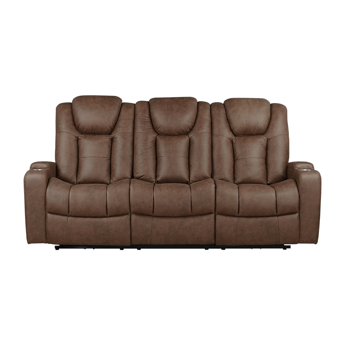 McBride II Power Reclining Sofa in Brown | CastleUp Experience Centre Online Furniture