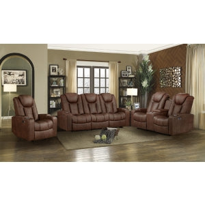 McBride II Power Reclining Chair in Brown | CastleUp Experience Centre Online Furniture