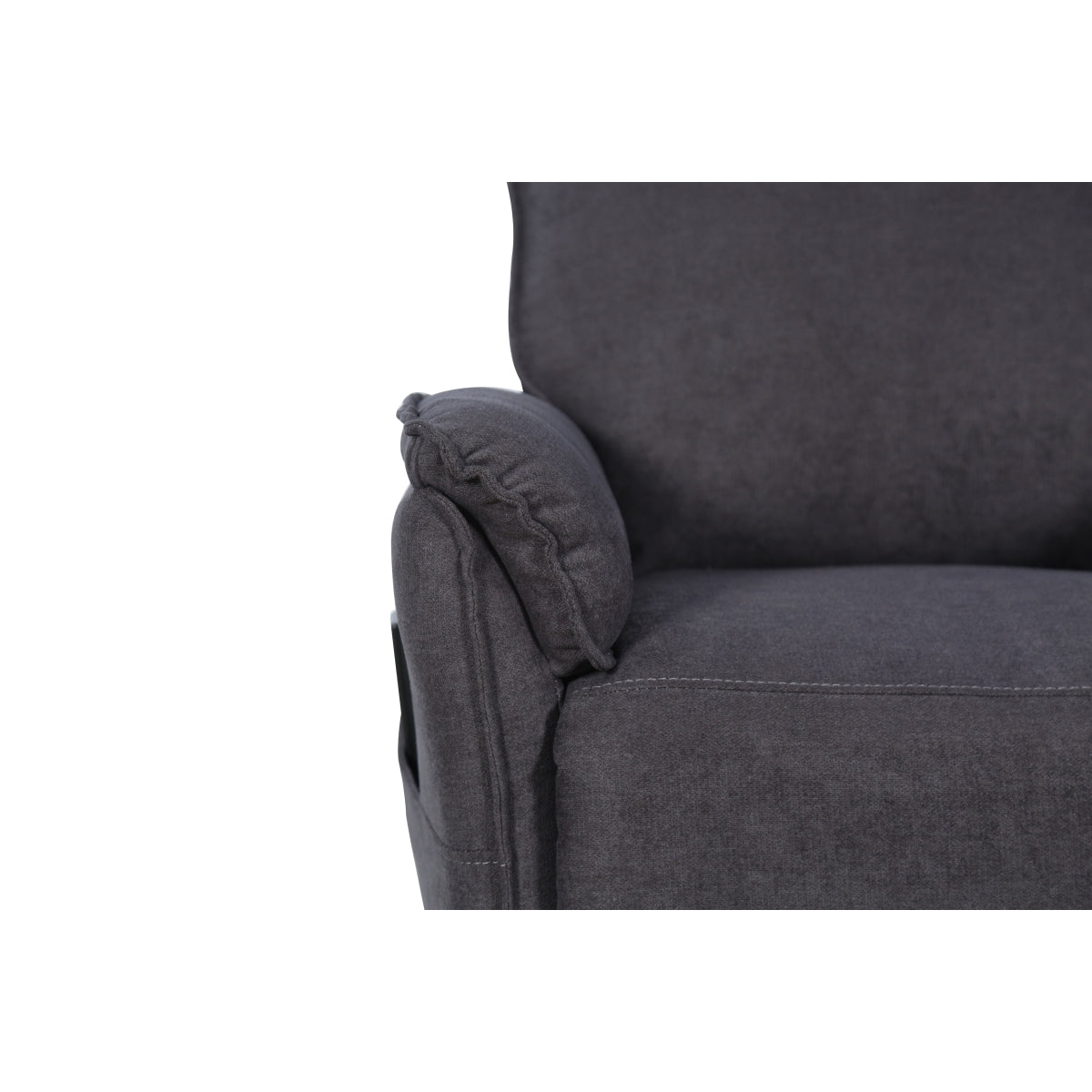 Grey Daira Medical Lift Chair by CastleUp Experience Centre, featuring a padded backrest and armrests for comfort.