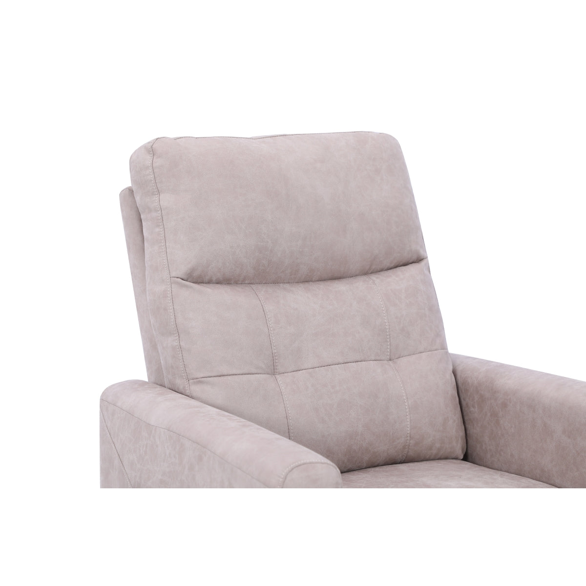 A beige CastleUp Aisha Medical Lift Chair with a power lift and headrest, designed for comfort and support.
