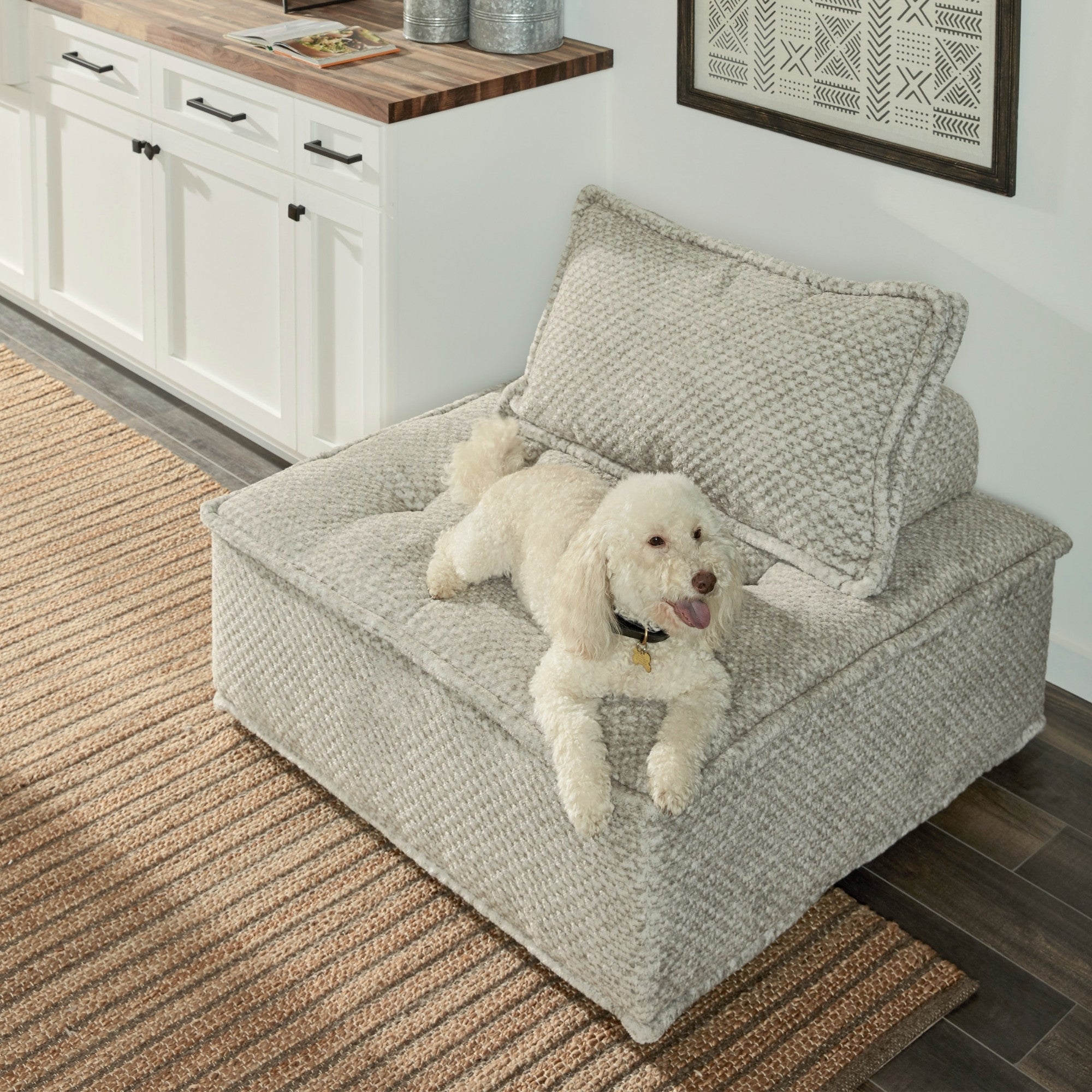 Bales Modular Accent Chair in Taupe