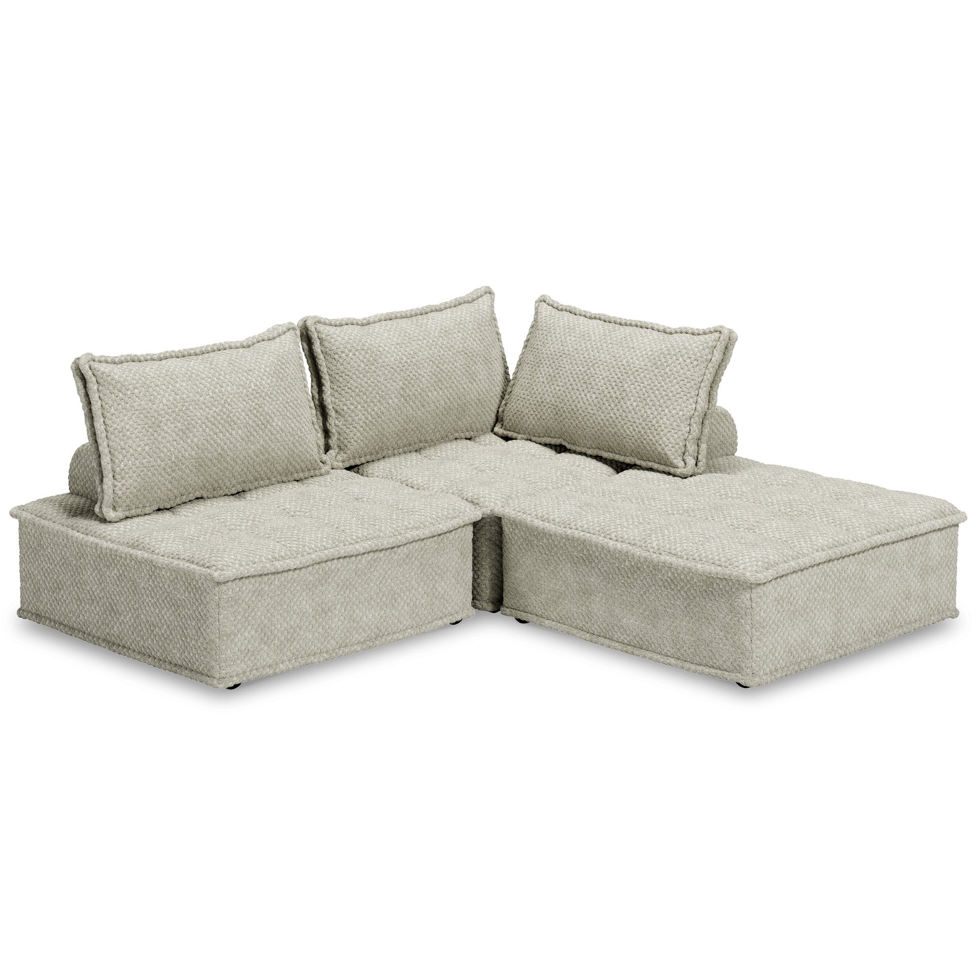 Bales 3-Piece Modular Sofa in Taupe