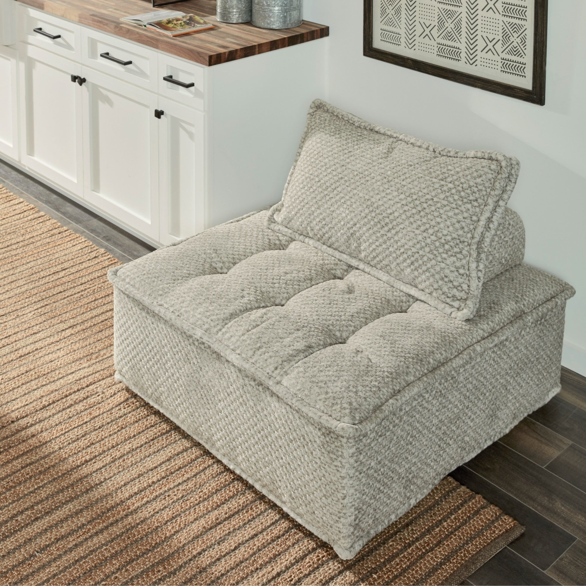 Bales Modular Accent Chair in Taupe