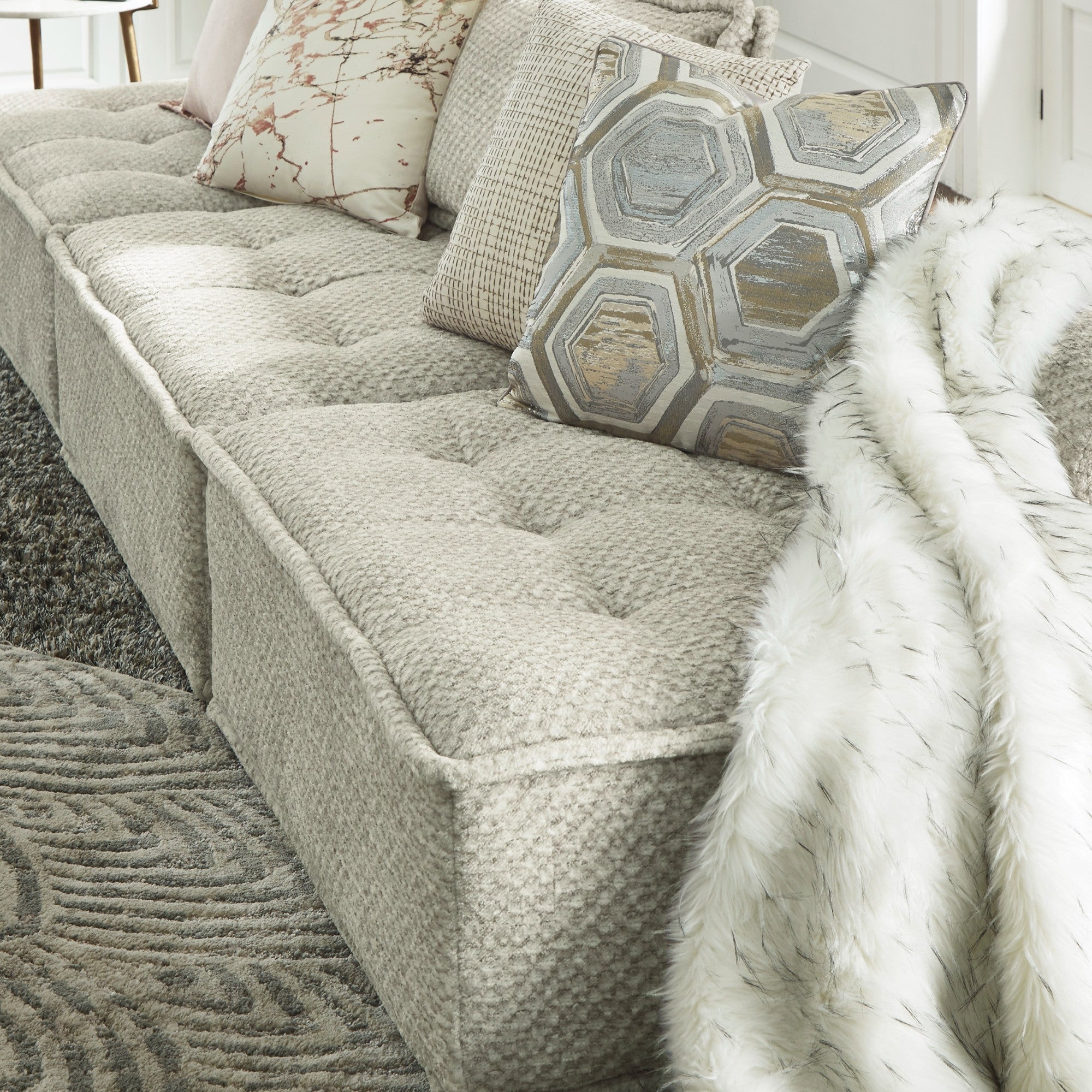 Bales 4-Piece Modular Sectional Taupe