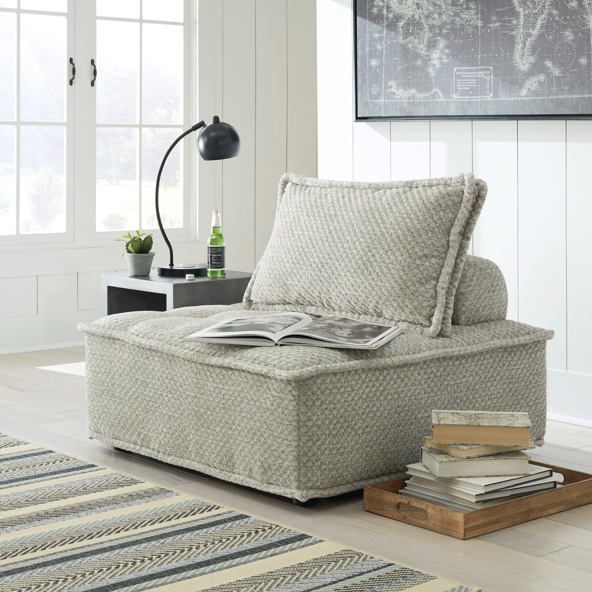Bales Modular Accent Chair in Taupe