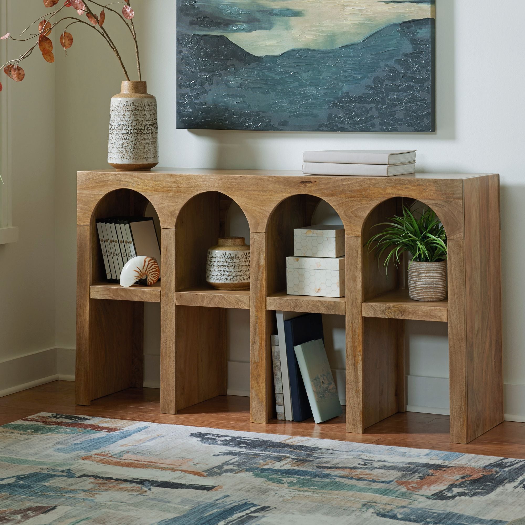 Luzmanacy Console Sofa Table