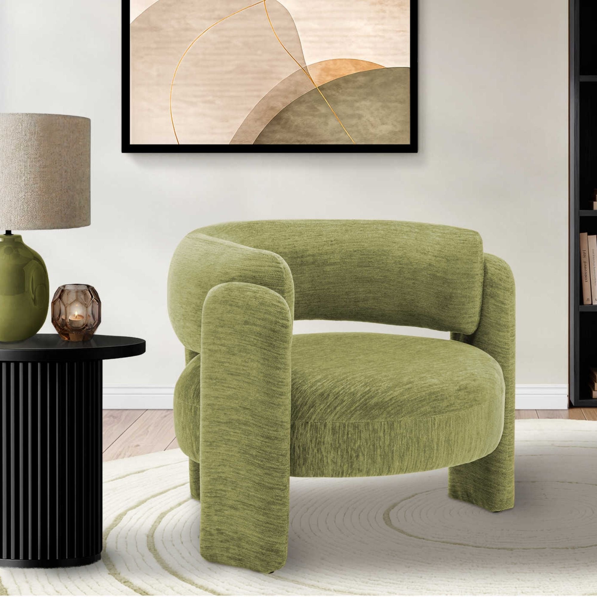 Arlo Accent Chair in Green