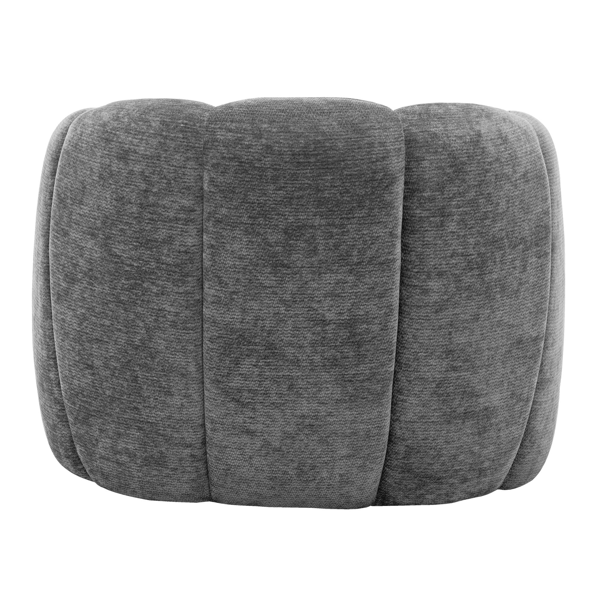Fauteuil d'appoint en tissu gris clair I8005