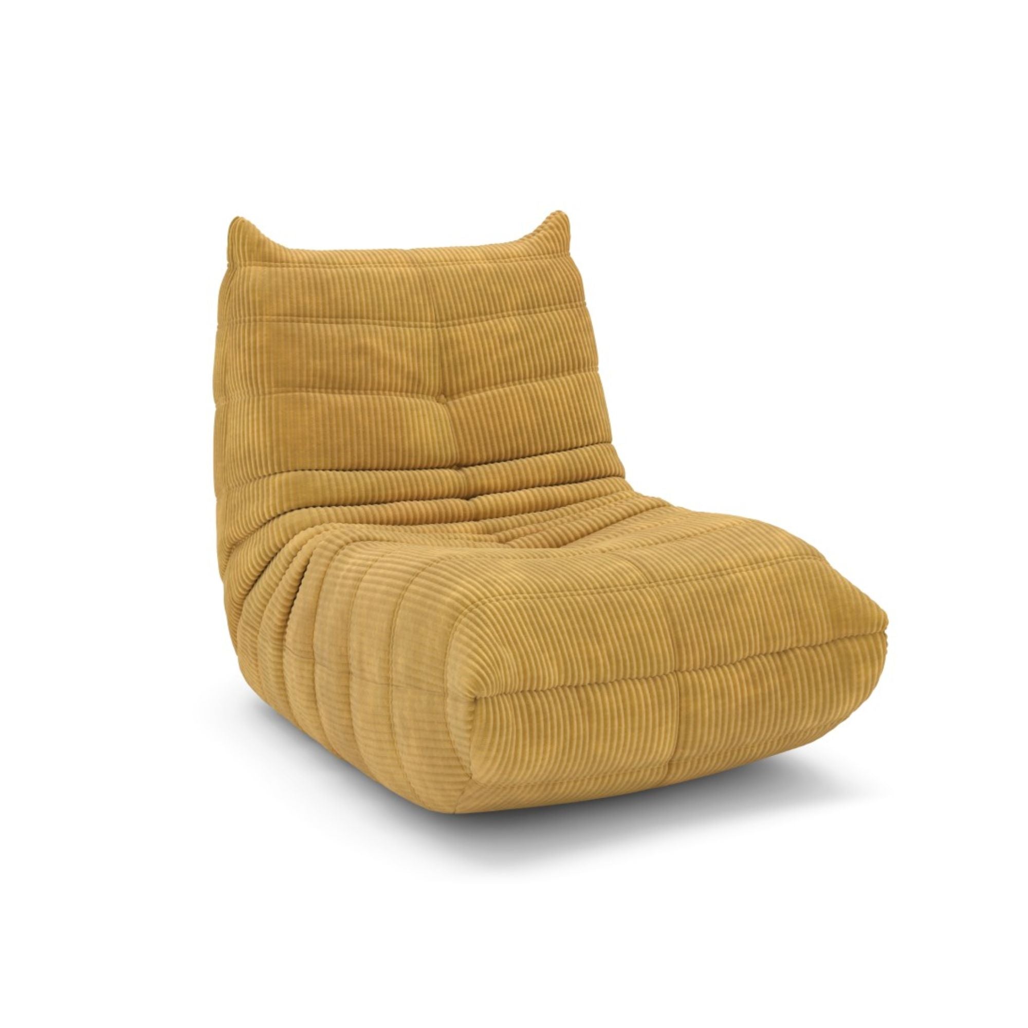 Armless Chair in Orange