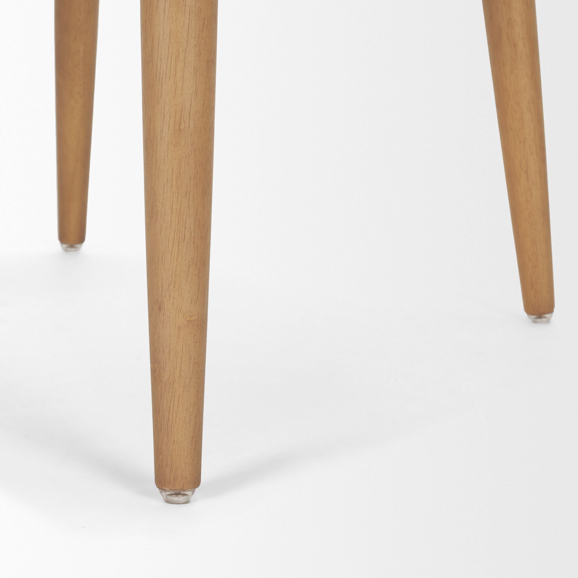 Mercana Abbie Collectional Curve Back Dining Chair in Oatmeal/Brown | CastleUp Experience Centre Online Furniture