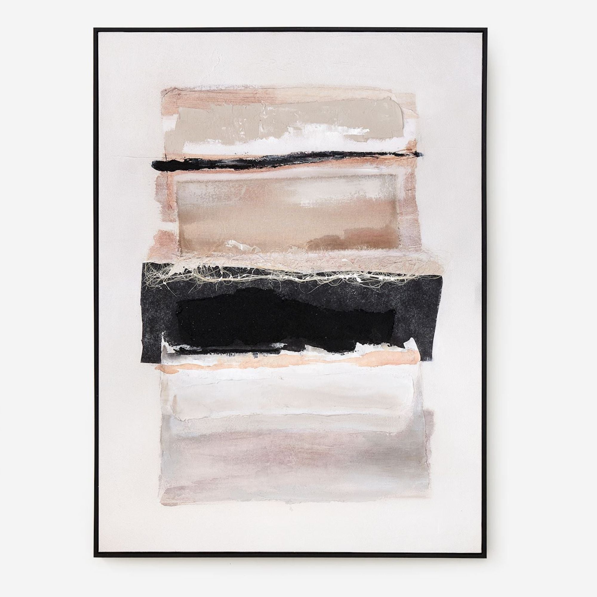 Abstract Framed Oil Wall Print | CastleUp Experience Centre Online Furniture