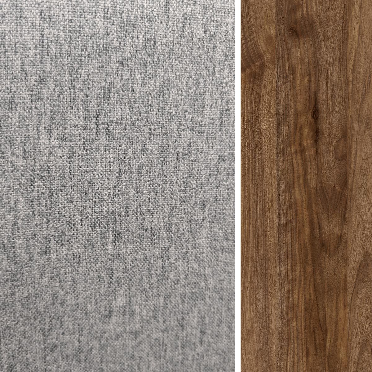 Xcella Florence accent chair in warm grey, featuring a sleek design and comfortable upholstery, set against a neutral background.