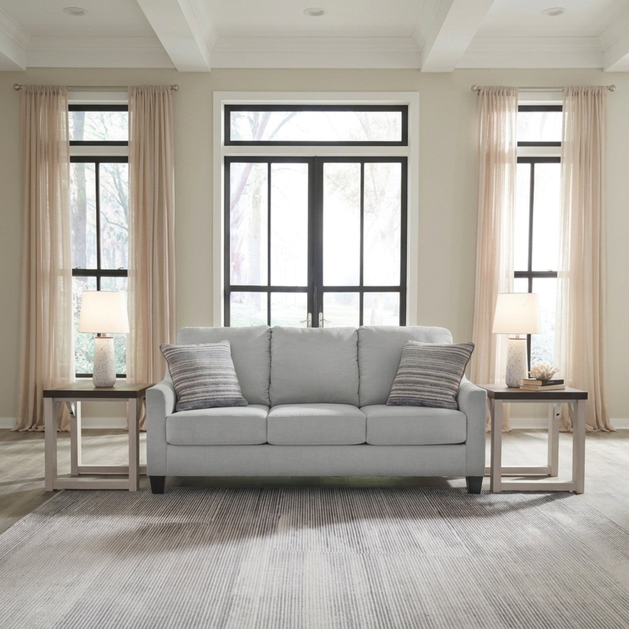 Ashley Adlai Sofa in Shadow