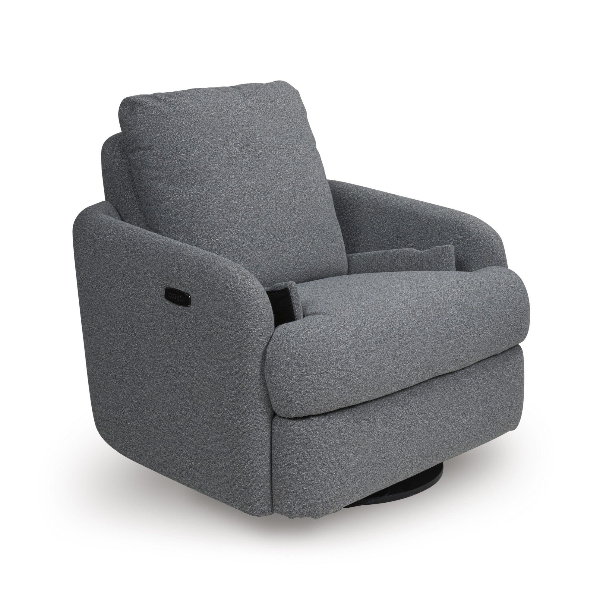 Alainmont Next-Gen Nuvella Swivel Power Reclining Chair Grey