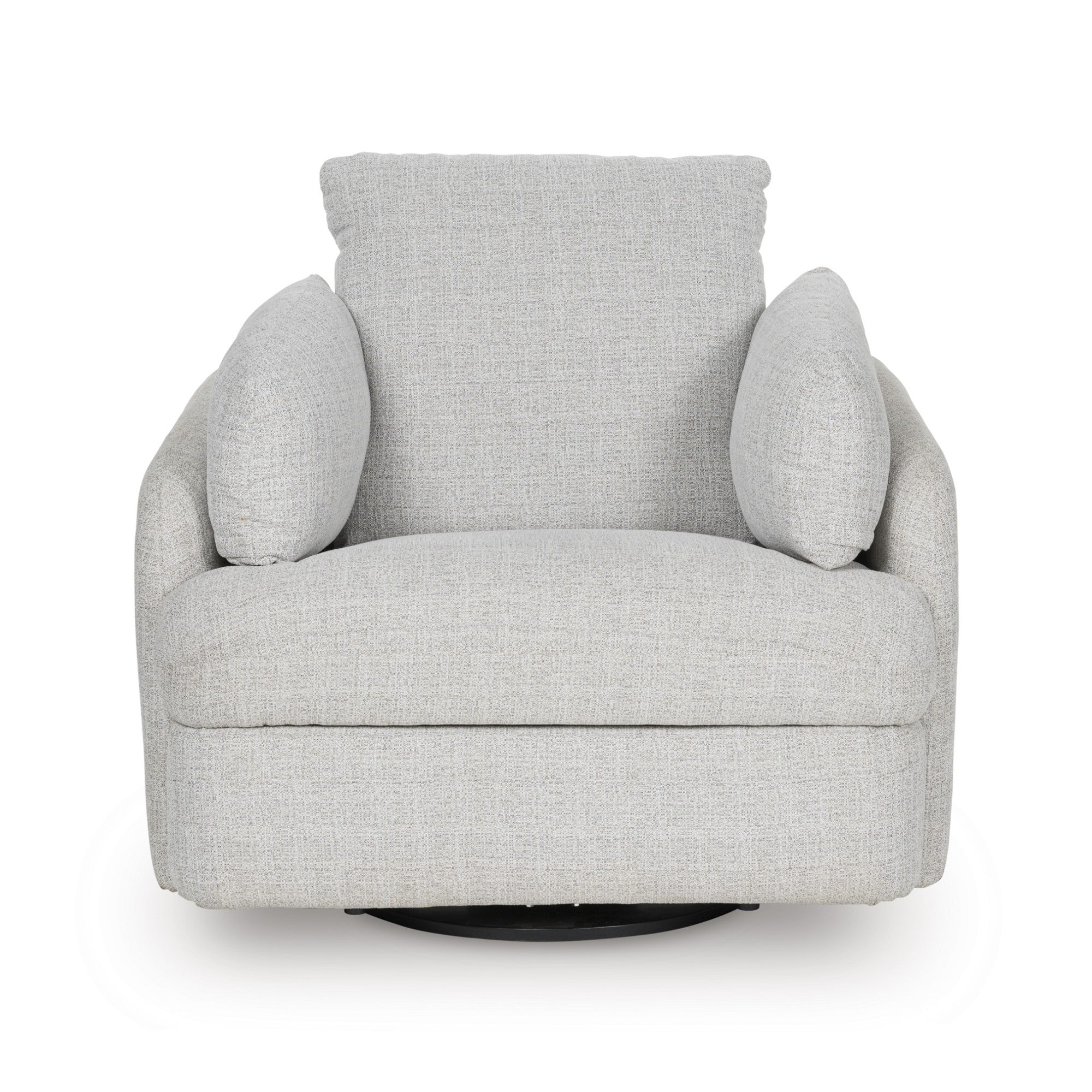 Alainmont Next-Gen Nuvella Swivel Power Reclining Chair Light Grey