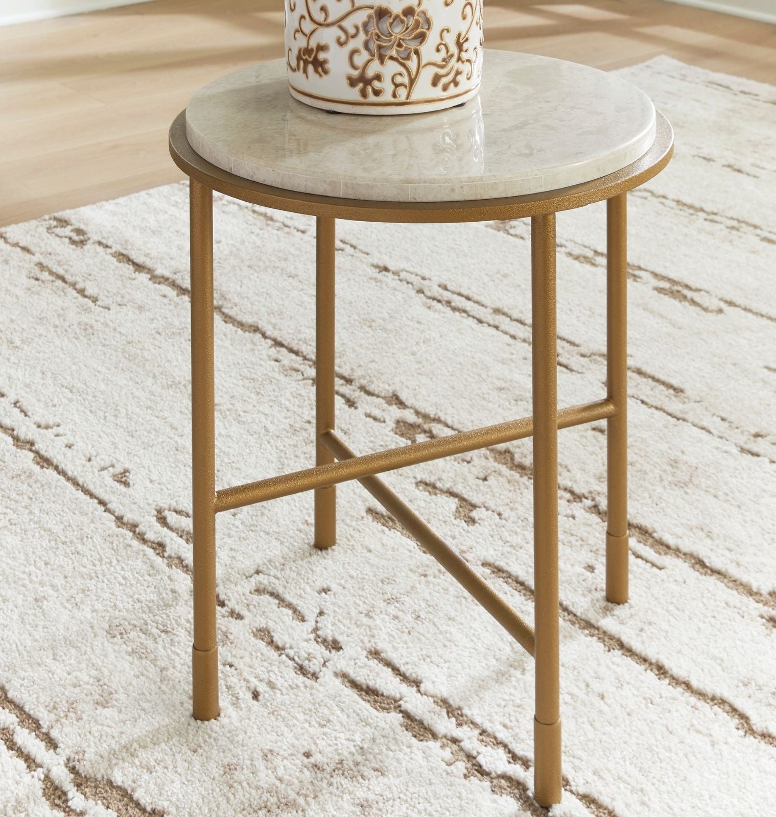 Alben Round End Table