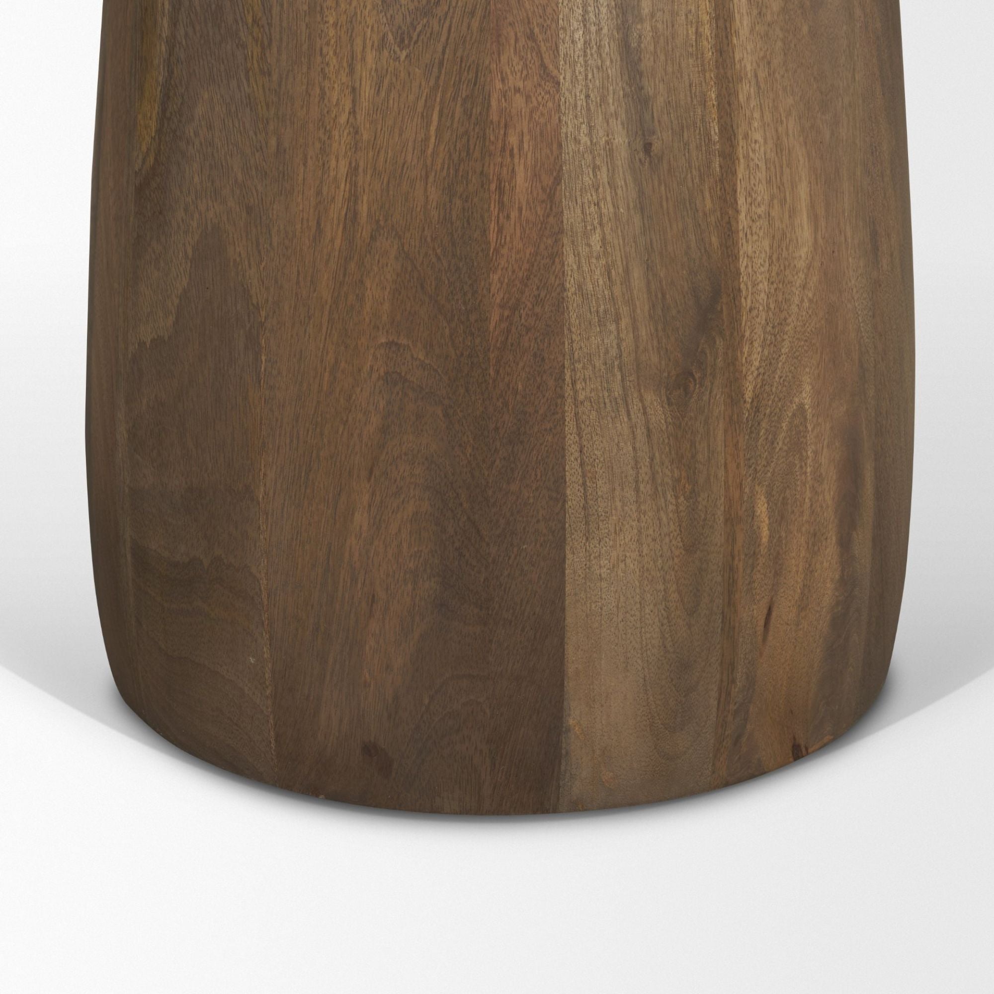 Mercana Allyson 32-inch pink marble top dining bistro table with sleek design and modern style.