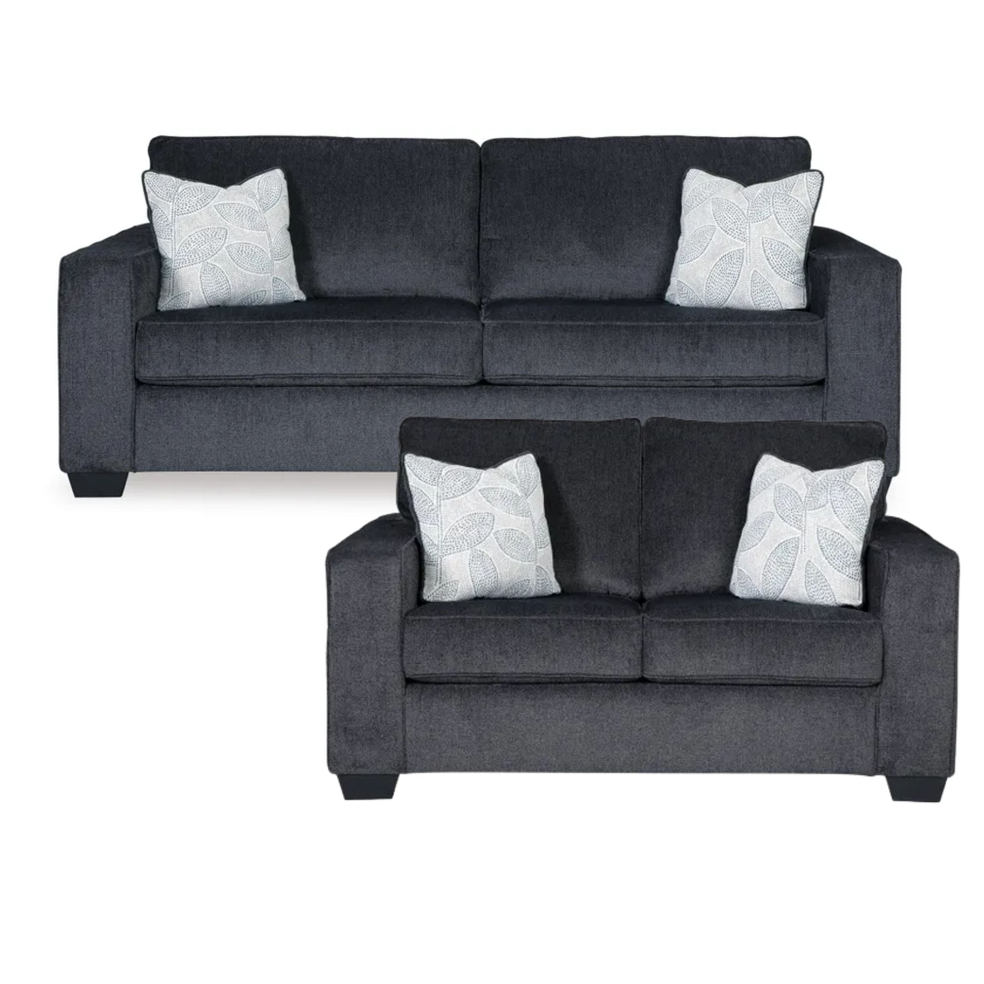 Altari Sofa Set in Slate