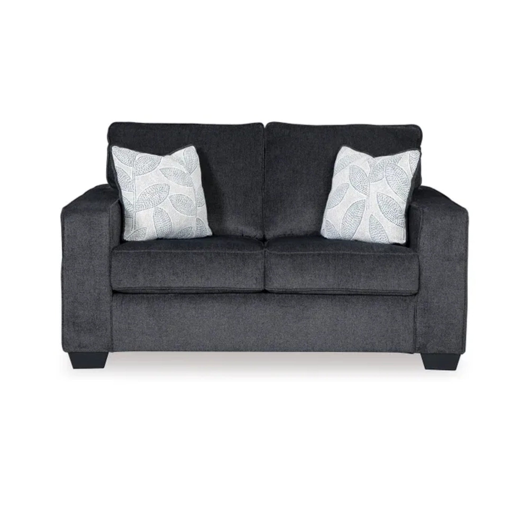 Altari Fabric Loveseat in Slate