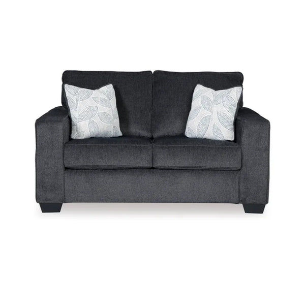 Altari Fabric Loveseat in Slate